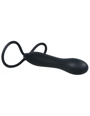 Strapon Anal Special Black Silikon - Strap-ony, dilda na pasku bez wibracji - 3