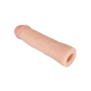 Penis Sleeve Skin – nakładka rozszerzająca i zagęszczająca na penisa, TPE, 22 cm, Ø 4,2–4,8 cm - 4