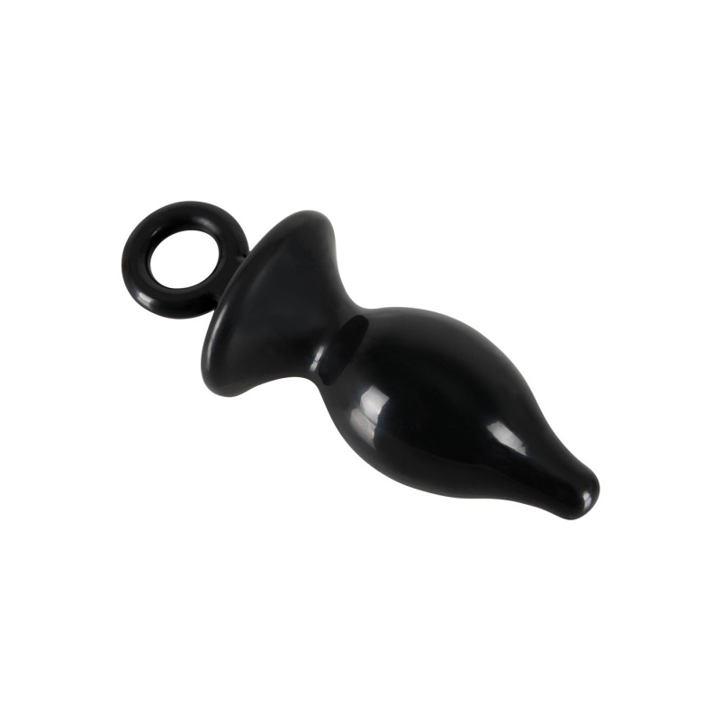 Anal Training Set – Zestaw 3 korków analnych TPR z pierścieniem chwytnym i podstawą ograniczającą (9,5 cm / 10,5 cm / 12,5 cm) - 4