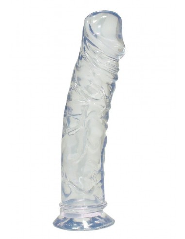 Żelowe Dildo Crystal Clear M Dong - Dilda żelowe - 1