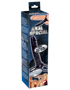 Strapon Anal Special Black - Strap-ony, dilda na pasku bez wibracji - 1 2