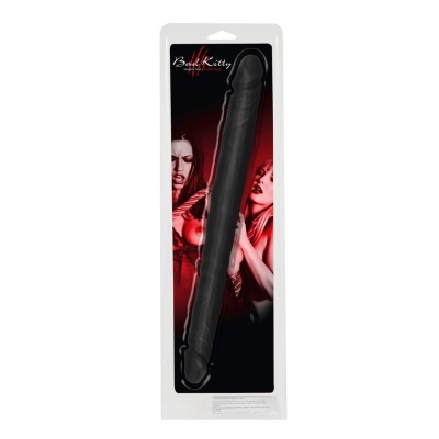 Double Dong – podwójne dildo silikonowe z dwoma żołędziami, 40 cm, Ø 2,8–4 cm - 1 2