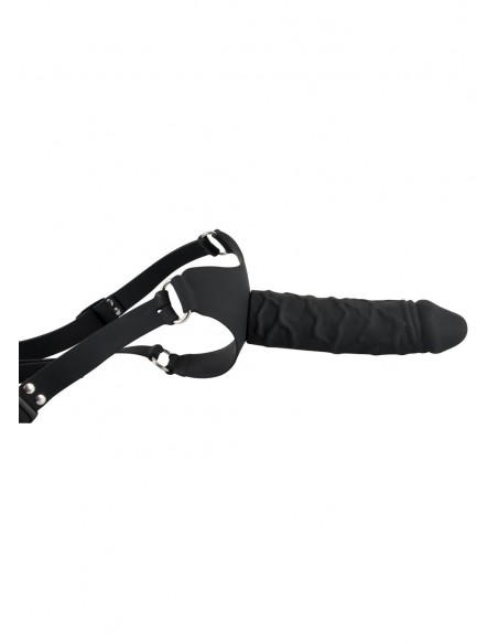 Strapon Silicone Strap-On - Strap-ony, dilda na pasku bez wibracji - 4