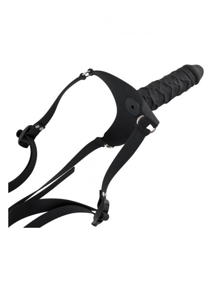 Strapon Silicone Strap-On - Strap-ony, dilda na pasku bez wibracji - 1