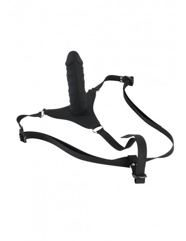 Strapon Silicone Strap-On - Strap-ony, dilda na pasku bez wibracji - 8