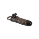 Przedłużka penisa Rebel Extension Regular Fit z wibracją i pierścieniem na jądra, długość 19 cm, średnica 4 cm - 2