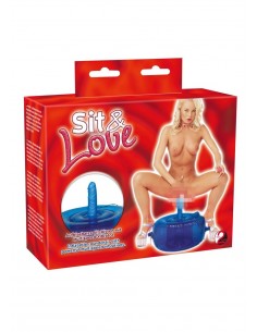 Piłka z wibrującym penisem Sit / Love Vib.Chair-Wibrator - Pozostałe gadżety i akcesoria erotyczne - 1