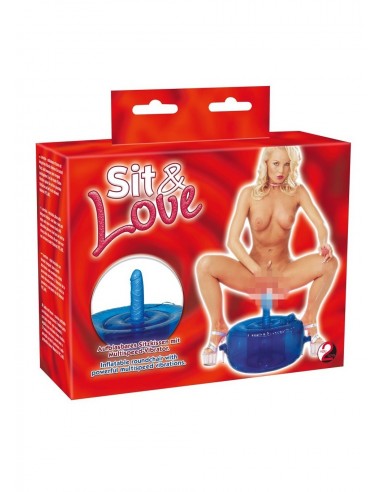 Piłka z wibrującym penisem Sit / Love Vib.Chair-Wibrator - Pozostałe gadżety i akcesoria erotyczne - 1