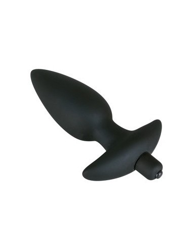 Korek analny wibrujący Black Velvet Large - Kulki i korki analne wibrujące - 4