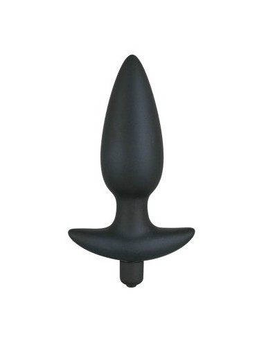 Korek analny wibrujący Black Velvet Large - Kulki i korki analne wibrujące - 5