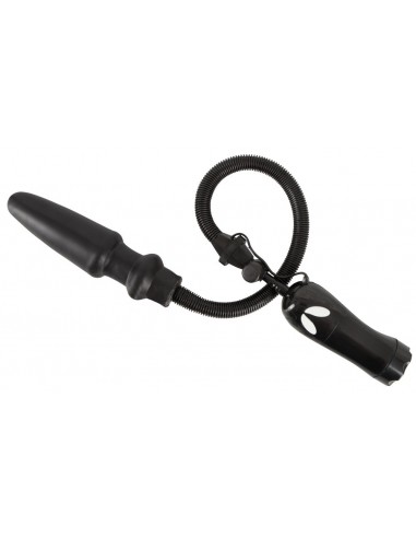 Korek analny pompowany Inflatable Vibrating Plug - Korki analne pompowane - 4