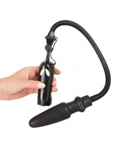 Korek analny pompowany Inflatable Vibrating Plug - Korki analne pompowane - 1