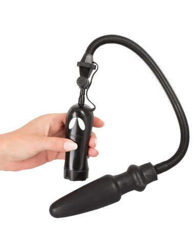 Korek analny pompowany Inflatable Vibrating Plug - Korki analne pompowane - 1