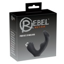 Stymulator prostaty Rebel – wibrator L-kształtny ze zdejmowanym jajkiem wibracyjnym, długość 12 cm - 2