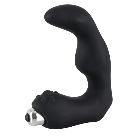 Stymulator prostaty Rebel – wibrator L-kształtny ze zdejmowanym jajkiem wibracyjnym, długość 12 cm - 1