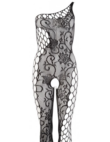 Bodystocking Catsuit Asymmetrical S-L - Bodystocking - 5