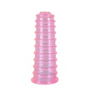 Nakładki na palce Love Fingers x 2 – zestaw 2 teksturowanych rękawów PVC, 8 cm - 3