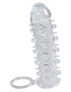 Stymulująca Nakładka Na Penisa Crystal Skin Hülle - Przedłużki i nakładki na penisa - 1