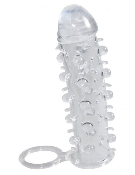 Stymulująca Nakładka Na Penisa Crystal Skin Hülle - Przedłużki i nakładki na penisa - 1