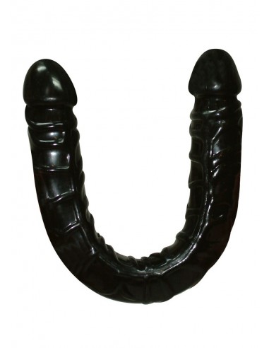 Podwójne dildo Ultra-Dong 43 cm Czarne - Dilda podwójne - 3