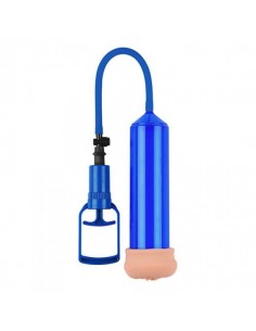 Pompka Erekcyjna Do Penisa Sviluppatore A Pompa Push Touch Sense Blue - Pompki erekcyjne i powiększające penisa - 1