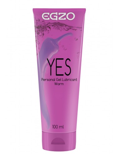Rozgrzewający żel intymny Egzo Yes 100 ml - Lubrykanty stymulujące - 1