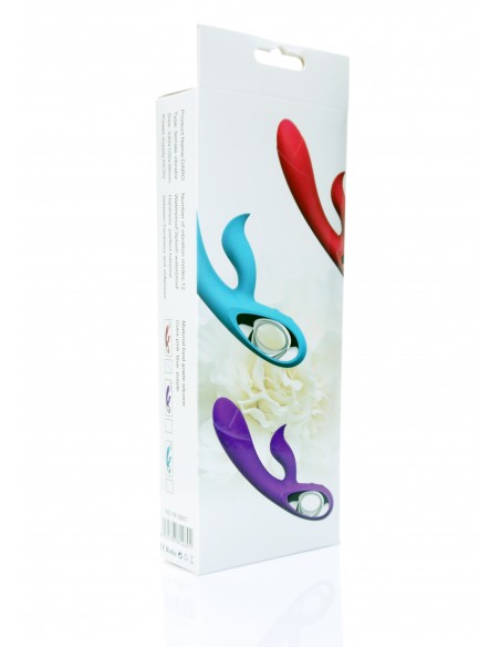 Masażer Z Króliczkiem Daro 12 Funkcji Usb Różowy - Wibratory Króliczki - 4