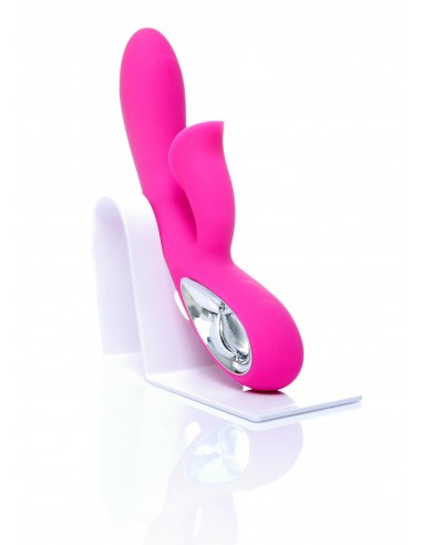 Masażer Z Króliczkiem Daro 12 Funkcji Usb Różowy - Wibratory Króliczki - 6