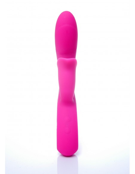 Masażer Z Króliczkiem Daro 12 Funkcji Usb Różowy - Wibratory Króliczki - 9