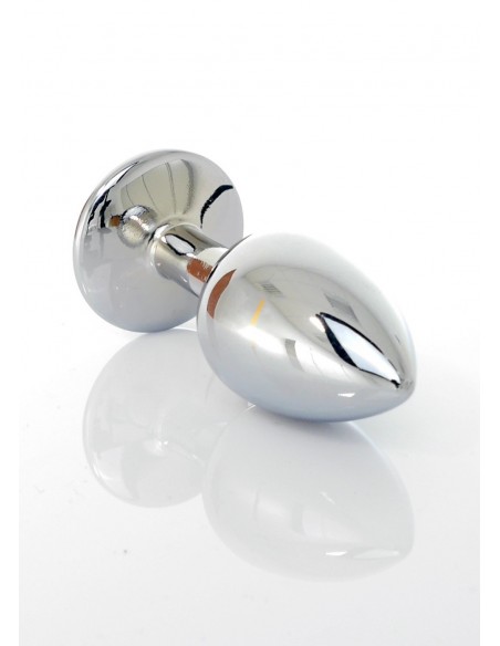 Korek analny Butt plug Jewellery PLUG Pomarańczowy - Korki analne stalowe - 7