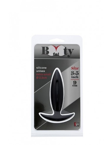 Buttplug Bootyful Xtra Small Black - Korki analne pozostałe - 1