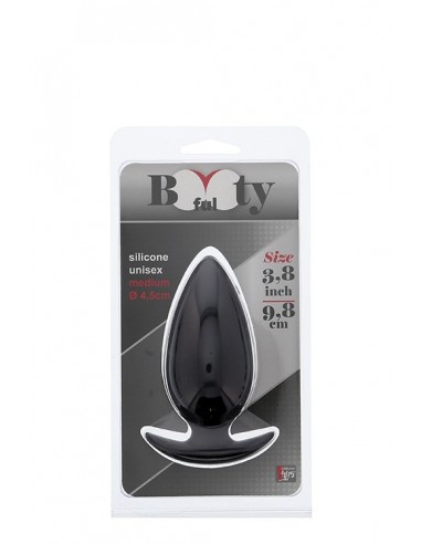 Buttplug Bootyful Medium Black - Korki analne pozostałe - 1