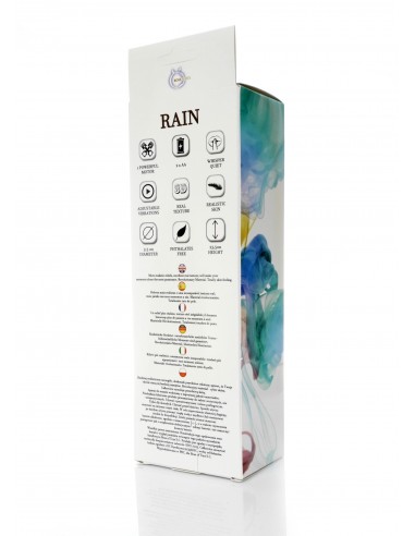 Wibrator z cyberskóry Rain - Wibratory Realistyczne - 9