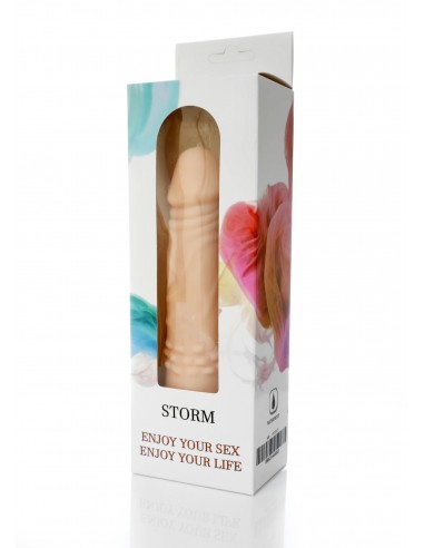 Wibrator z cyberskóry Storm 12 Funkcji - Wibratory Realistyczne - 2