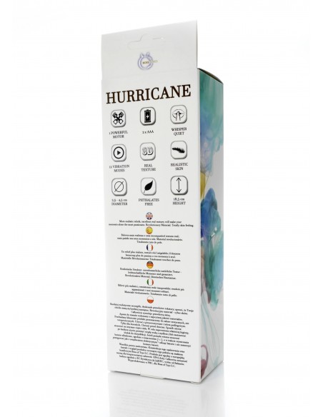 Wibrator z cyberskóry Storm 12 Funkcji - Wibratory Realistyczne - 4