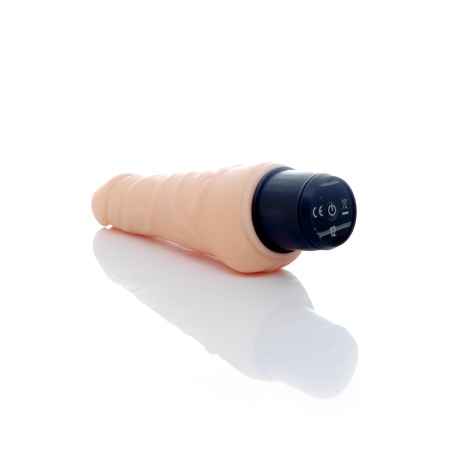 Wibrator STORM-12 CyberSkin® - 12 trybów wibracji, pulsacji i eskalacji, wypustki u nasady - 7
