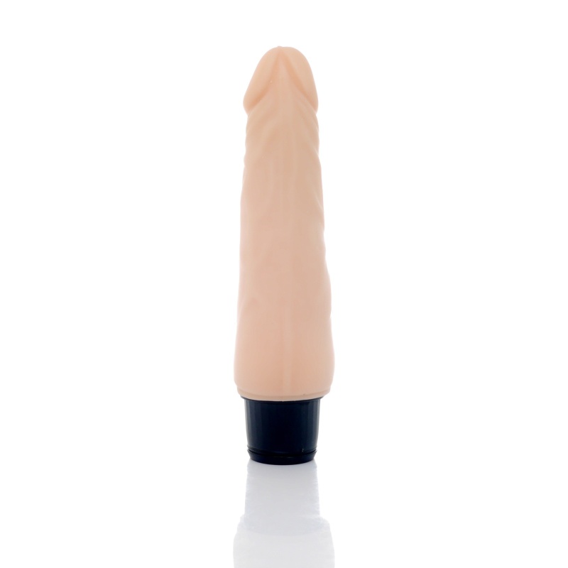 Wibrator STORM-12 CyberSkin® - 12 trybów wibracji, pulsacji i eskalacji, wypustki u nasady - 8