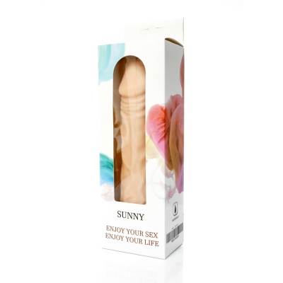 Wibrator Sunny 12 Function Realistyczny CyberSkin® - 12 Trybów Wibracji, Pulsacji i Eskalacji - 1 2