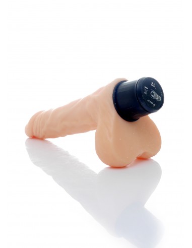 Wibrator z cyberskóry Cyclone 12 Funkcji - Wibratory Realistyczne - 7