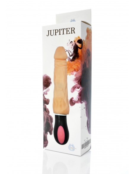 Wibrator z cyberskóry Jupiter Usb 12 Funkcji I Rotacje - Wibratory Realistyczne - 2