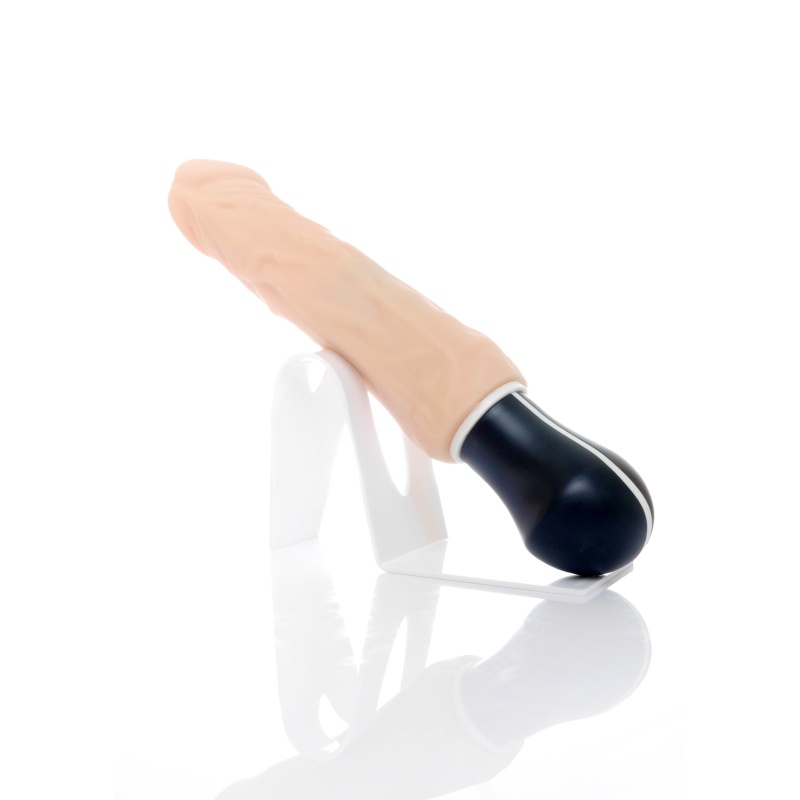 Wibrator Jupiter USB - rotacyjny, 12 trybów wibracji, powłoka Cyber Skóra, 27 cm - 7