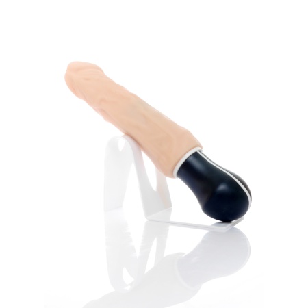 Wibrator Jupiter USB - rotacyjny, 12 trybów wibracji, powłoka Cyber Skóra, 27 cm - 7