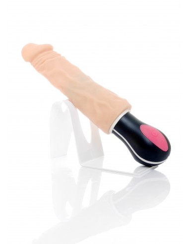 Wibrator z cyberskóry Jupiter Usb 12 Funkcji I Rotacje - Wibratory Realistyczne - 8