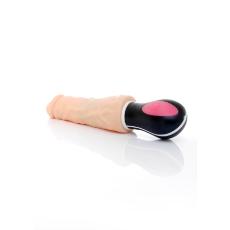 Wibrator Jupiter USB - rotacyjny, 12 trybów wibracji, powłoka Cyber Skóra, 27 cm - 9