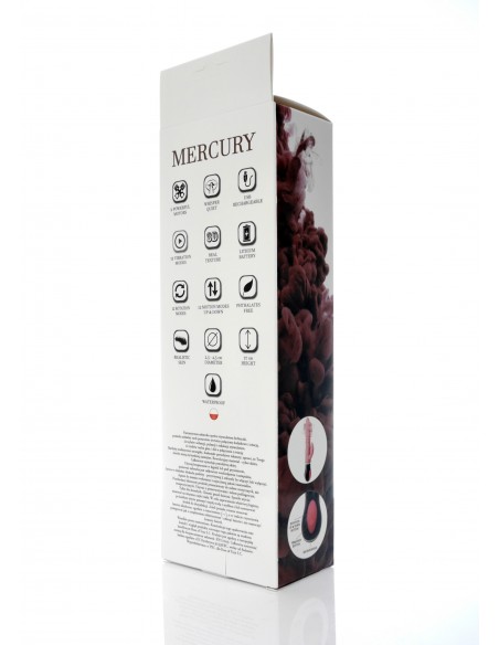 Stymulator Mercury Usb 12 Funkcji, Up/Down - Wibratory Króliczki - 4