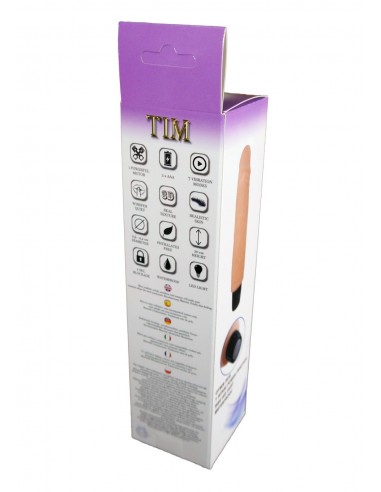 Realistyczny Wibrator Tim 7 Funkcji Wibracji - Wibratory Realistyczne - 5