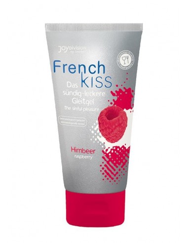 Żel intymny jadalny Frenchkiss Strawberry 75 ml - Lubrykanty do seksu oralnego - 1