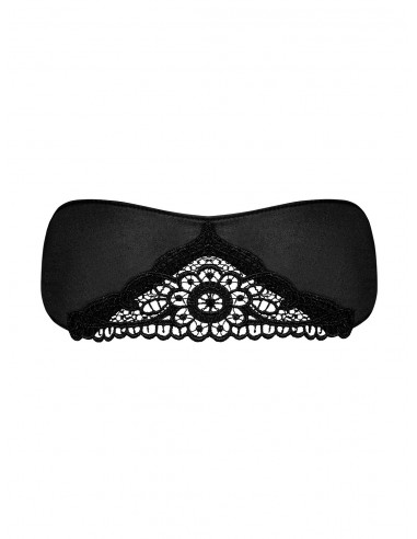 Maska Erotyczna / Opaska Na Oczy Satinia Czarna - Opaski i maski na oczy - 3