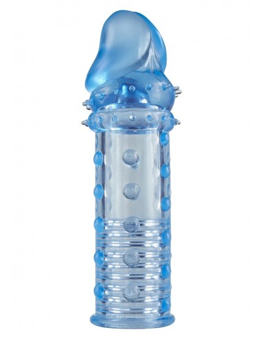 Nakładka Na Penisa Power Stud Sleeve Blue - Przedłużki i nakładki na penisa - 2