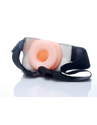 Strapon Hollow Strap-On Damian - Strap-ony, dilda na pasku bez wibracji - 5